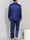 19 Momme Luxus Langes Pyjama-Set aus Seide für Herren Nachtwäsche aus Seide E001