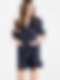 Kurzes Damen Pyjama-Set aus Seide Kurze Nachtwäsche aus Seide A011