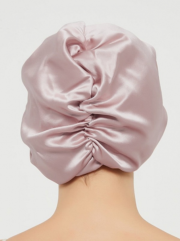 Elegante 16 Momme Seide Nachtmütze Schlafmütze für Damen T001