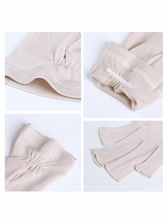 Sonnenschutzhandschuhe aus Seide für Damen S002