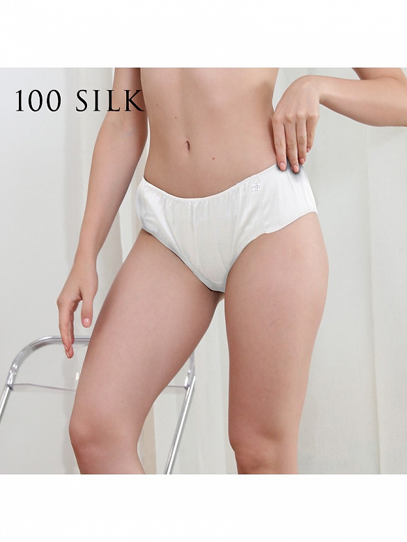 19 Momme Klassischer Seidenslip mit mittlerer Taille für Damen K001