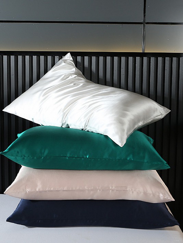 19 Momme Luxus Maulbeerseide Kopfkissenbezug Kissenbezug aus Seide G002